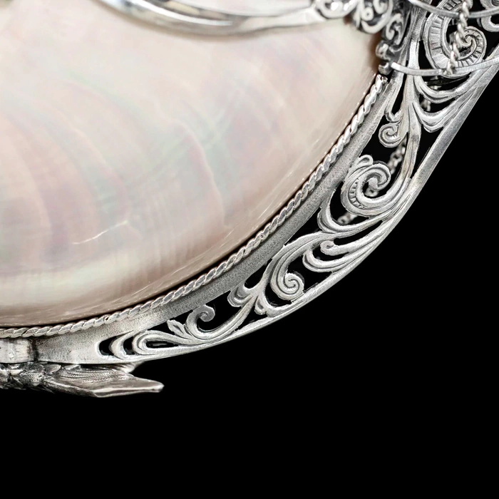 Exclusive silver ship "Legend of the Seas"