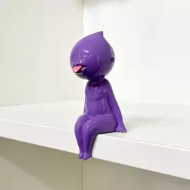 Author's sculpture "Sinkini Mini" purple