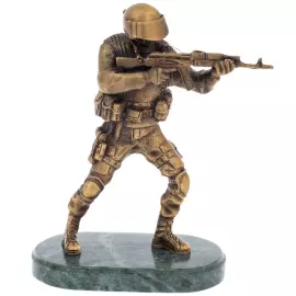 Bronze statuette "Spetsnaz"