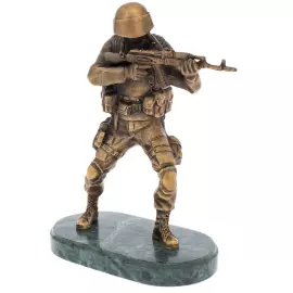 Bronze statuette "Spetsnaz"