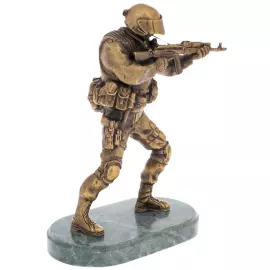 Bronze statuette "Spetsnaz"