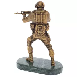 Bronze statuette "Spetsnaz"