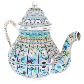 Чайный набор "Боярский" на 2 персоны, финифть