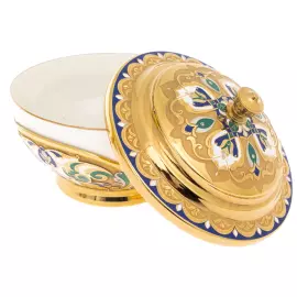 Чайный набор с самоваром на 6 персон, Златоуст