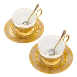 Чайный набор "Дуэт" на 2 персоны, Златоуст Чайный набор "Дуэт" на 2 персоны, Златоуст