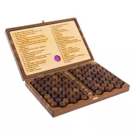 Лото премиальное "Севанские" в дубовой шкатулке