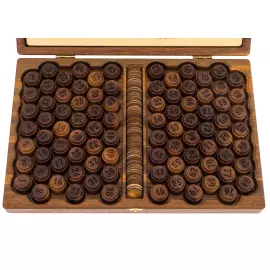 Лото премиальное "Севанские" в дубовой шкатулке