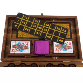 Лото премиальное "Севанские" в дубовой шкатулке