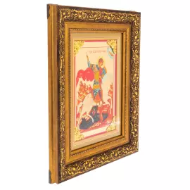 Painting on gold leaf "George the Victorious"