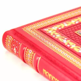 Подарочный набор "Новогодние рассказы" с книгой и майоликой 2-е игрушки