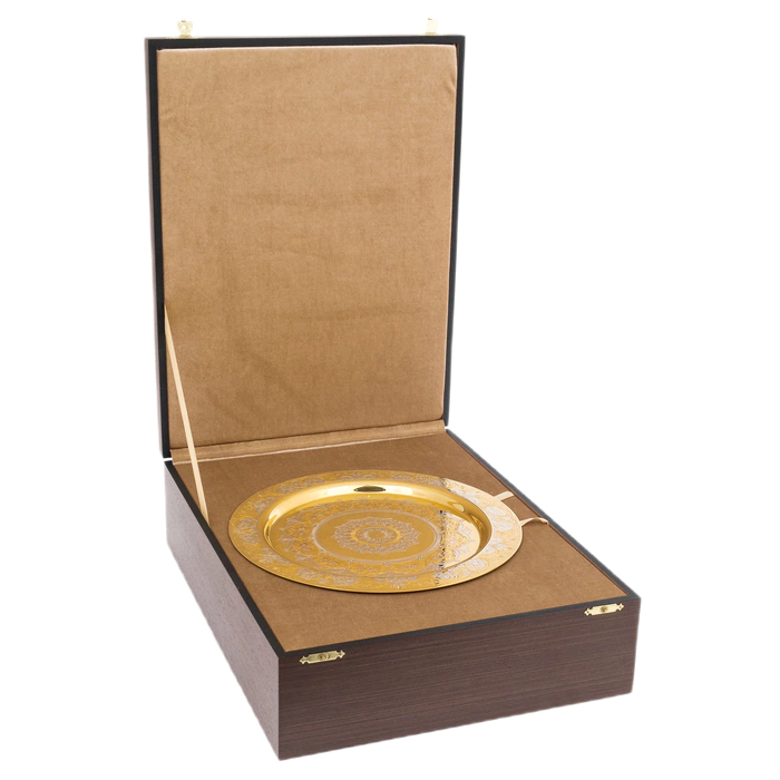 Champagne set "Sun" for 6 persons, Zlatoust