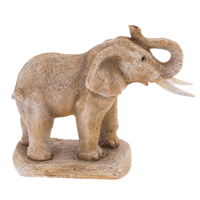 Calcite sculpture "Elephant"