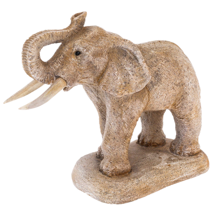 Calcite sculpture "Elephant"
