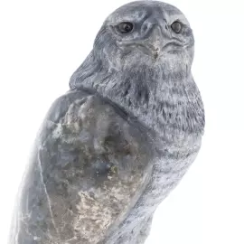 Скульптура из ангидрита "Сокол"