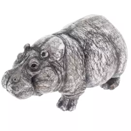 Скульптура из кальцита "Бегемот"