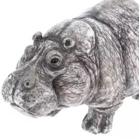 Скульптура из кальцита "Бегемот"