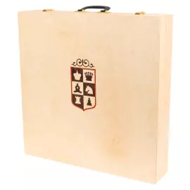 Шахматы из карельской березы "Классика"