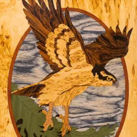 Нарды из карельской березы "Сокол" Нарды из карельской березы "Сокол"