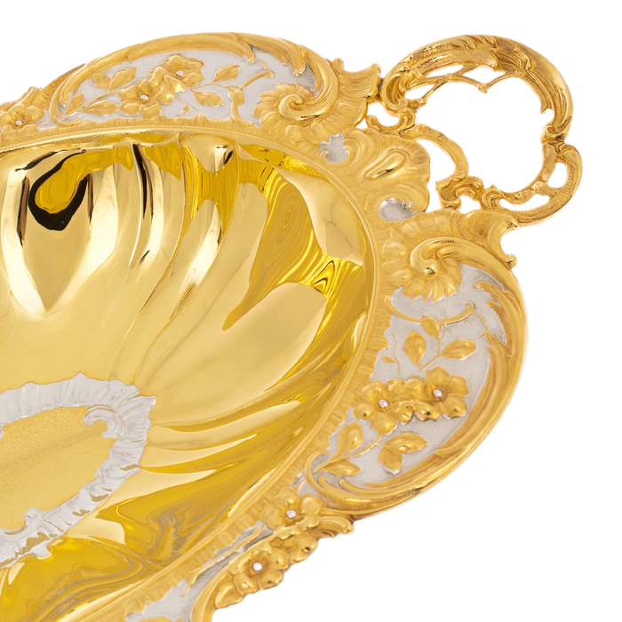 Candy and fruit bowl "Izysk" Zlatoust