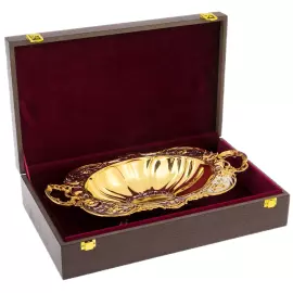 Конфетница-фруктовница "Изыск" Златоуст