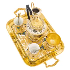 Набор чайный "Статус" на 2 персоны, Златоуст Набор чайный "Статус" на 2 персоны, Златоуст