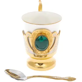 Набор чайный "Статус" на 2 персоны, Златоуст Набор чайный "Статус" на 2 персоны, Златоуст