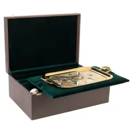 Набор чайный "Статус" на 2 персоны, Златоуст Набор чайный "Статус" на 2 персоны, Златоуст