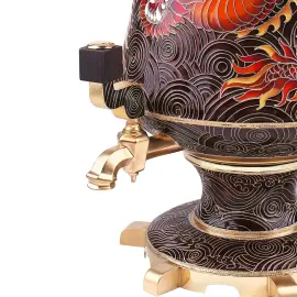 Самовар для крепких напитков "Dragon" из серебра