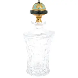 Набор для виски и коньяка "Феерия" с нефритом, на 4 персоны, Златоуст