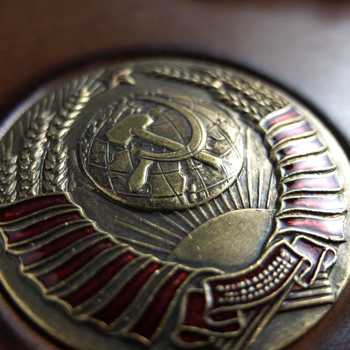 USSR genuine leather photo album