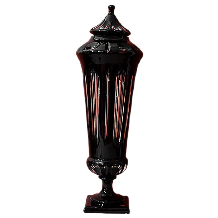 Cup (black with lid)