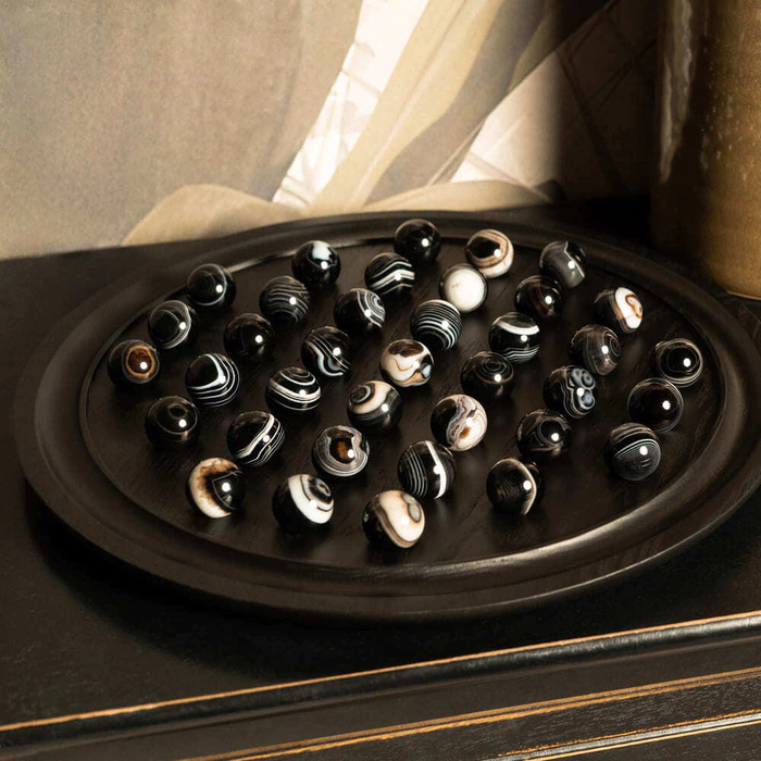 Solonoble Board Game "Agate" Black