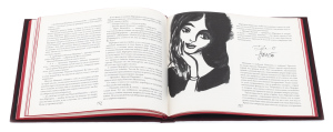 Leather-bound gift book "The Master and Margarita"