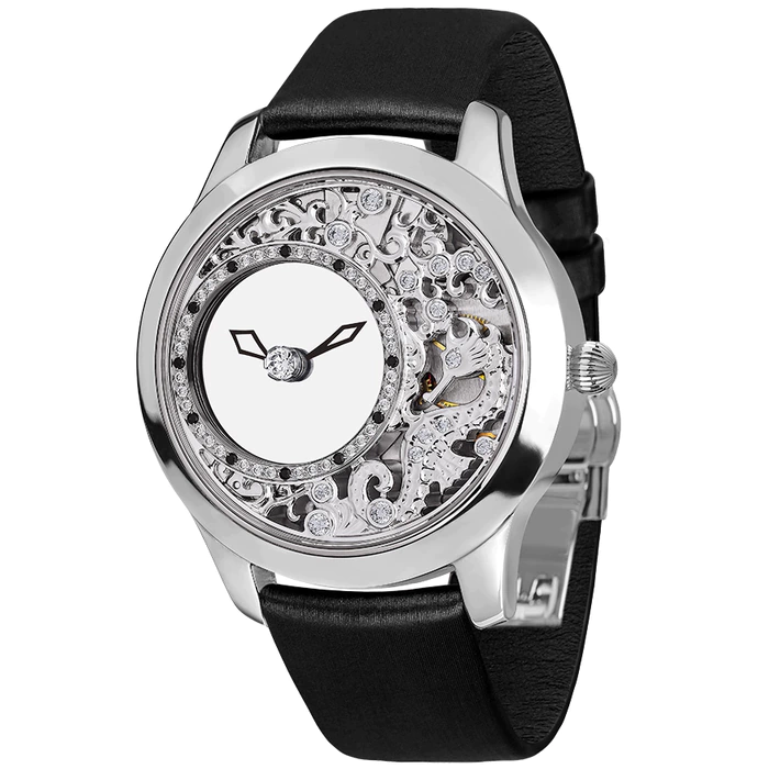 Silver wristwatch "NIKA EXCLUSIVE 1814.32.9.00C"