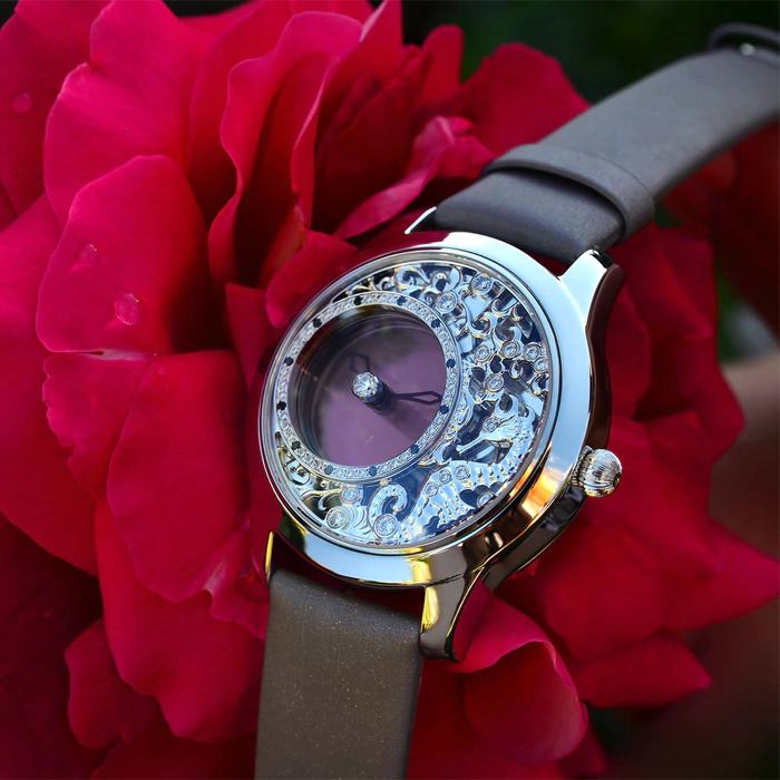 Silver wristwatch "NIKA EXCLUSIVE 1814.32.9.00C"