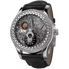 Серебряные наручные часы "Вселенная. NIKA EXCLUSIVE 1158.1.9.02B"