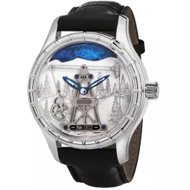 Серебряные наручные часы "Нефть. NIKA EXCLUSIVE 1165.0.9.01S"