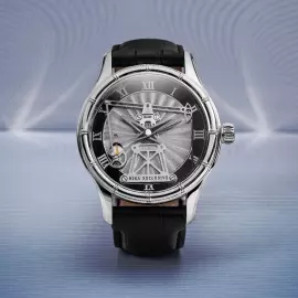 Серебряные наручные часы "Нефть. NIKA EXCLUSIVE 1165.0.9.02S"