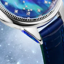 Серебряные наручные часы "Созвездие. NIKA 1285.1.9.87A.B"