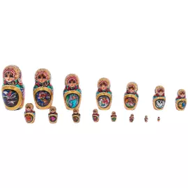 Матрешка на 30 мест "Сказки" 45 см