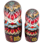 Матрешка на 30 мест "Сказки" 45 см