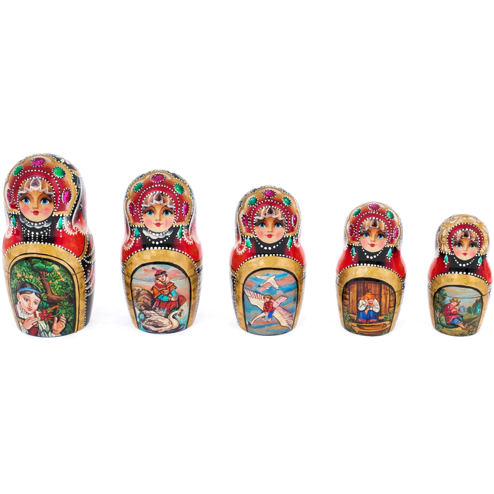 Matryoshka doll for 30 places "Fairy Tales" 45 cm