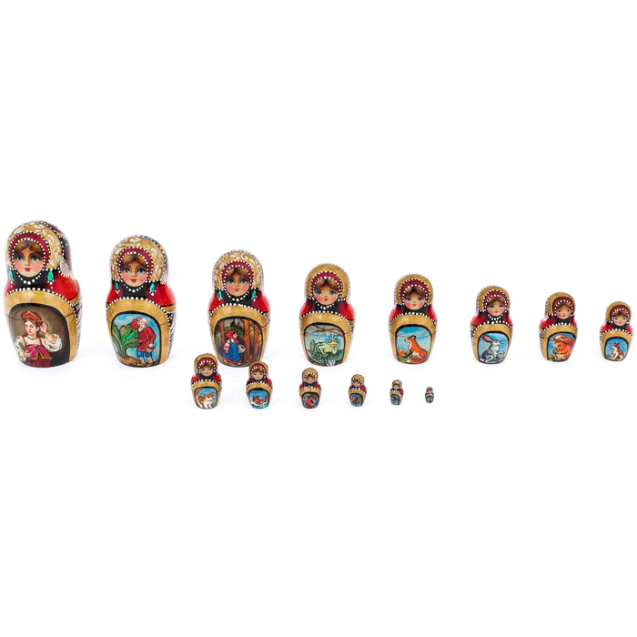 Matryoshka doll for 30 places "Fairy Tales" 45 cm