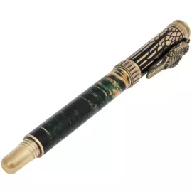 Ручка-роллер из капа клёна "Сова"