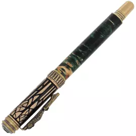 Ручка-роллер из капа клёна "Сова"