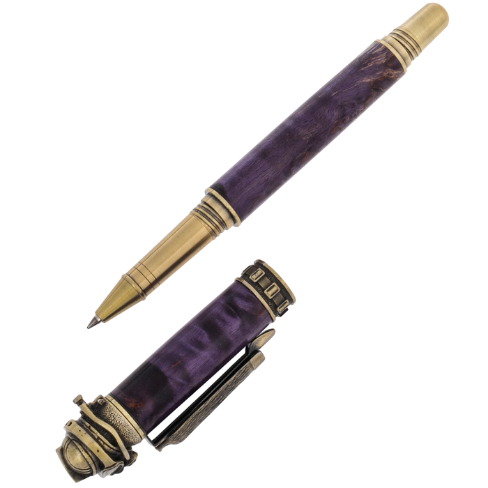 Roller handle made of maple cap "Submariner"