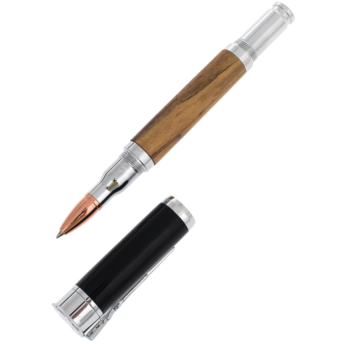 Roller handle made of maple cap "Gun"