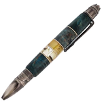 A roller pen made of walnut and amber "Airplane" in a case