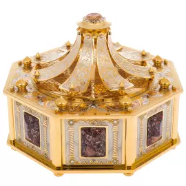 Шкатулка с яшмой "Шатер" Златоуст