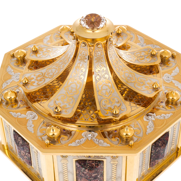 Box with jasper "Tent" Zlatoust